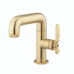 Crosswater Union Wastafelkraan - opbouw - enkel - gecoat messing geborsteld (goud) SW968255