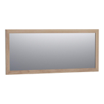 Miroir BRAUER Citrine - 160x70cm - rectangulaire - cadre en chêne naturel à lamelles SW223463