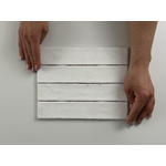 Terravito Dorelia carreau mural - 5x25cm - blanc brillant (blanc) SW1122717