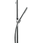 AXOR Starck Ensemble de douche avec douchette à main 1 jet et barre de douche 90cm chrome 0605414