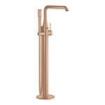 Grohe Essence New Afbouwdeel vrijstaande badkraan - omstel - draaibare uitloop 27.7cm - handdouche - doucheslang - brushed warm sunset (koper) SW98811