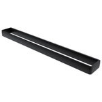 Haceka Aline Handdoekhouder - 61cm - dubbel - mat zwart SW653999