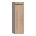 BRAUER Joy Armoire colonne chêne massif 35x120cm gauche Smoked Oak SW392882