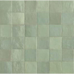 SAMPLE Marazzi Zellige Wandtegel 10x10cm 10mm Turchese SW913433