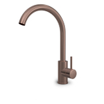Hotbath BUDDY Wastafelkraan - met draaibare uitloop - Geborsteld koper PVD SW1246246