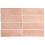 Equipe Cerámicas Premium Koko voor wand- en vloertegel - 15x5cm - 8mm - Roze SW1151134