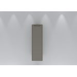 HR badmeubelen Juice Meuble bas semi-haut - 40x35x130cm - avec coins arrondis - 1 porte - ouverture à droite - beige mat SW875396