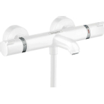 Hansgrohe Ecostat Comfort Badkraan - thermostatisch - met omstel - met koppelingen - thermostaat - mat wit SW297286