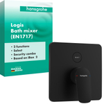 Hansgrohe Logis douchemengkraan voor iBox Universal 2 mat zwart SW1567314