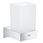 GROHE Selection Cube wandhouder t.b.v. zeepschaal, drinkglas en zeepdispenser chroom SW97669