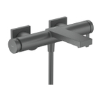 Hansgrohe Tecturis E opbouw badmengkraan Brushed Black Chrome SW1566491