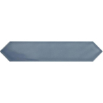 Terravito Ulvara wandtegel - 6.5x33.2cm - 8mm - Zeshoek - Blauw glans SW359708