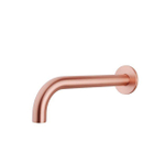 Wiesbaden Caral Baduitloop rond - 25cm 1/2" - geborsteld koper SW373454