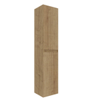 Saniclass Holz Atelier Armoire haute - 180x38x38cm - 2 portes - Chêne naturel SW1420816