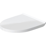 Duravit No.1 DuraStyle Basic WC-zitting - 37.3x43x4.3cm - kunststof - wit glanzend SW242800