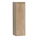 BRAUER Adore armoire de salle de bains - 120x35x35cm - avec 1 porte sans poignée ouvrant à gauche chêne abouté gris SW94924