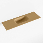 Mondiaz EDEN Fontein - 70x23x0.9cm - wasbak midden - zonder kraangaten - voor toiletmeubel - Solid surface - Oro SW1025768