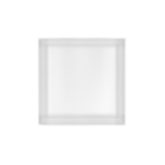 Hotbath &MORE Boîte encastrée ou niche encastrée 30x30x10cm sans cadre Mat blanc SW1246558