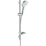 Hansgrohe Raindance select 120 unica Set barre coulissante 's puro 65 cm. blanc-chrome GA20036