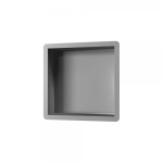 Brauer Brushed Edition Niche encastrable 30x30x7.5cm avec bride inox brossé SW680101