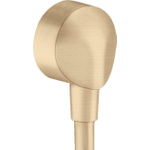 Hansgrohe Fixfit Muuraansluitbocht - zonder terugslagklep - geborsteld brons SW486454