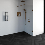 BRAUER Void inloopdouche helder glas 70x200 incl. glascoating PVD koper geborsteld SW486657