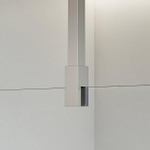 Fortifura Galeria Stabilisatiestang - plafond - tbv inloopdouche 125cm - PVD - geborsteld RVS SW804544
