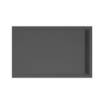Xenz Easy Tray receveur de douche - 140x90x5cm - acrylique - sans cache-caniveau - ebony SW379243