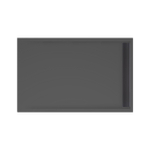 Xenz easy-tray sol de douche 140x90x5cm rectangle acrylique ébène SW379243