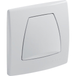 Geberit Twinline plaque de commande - pneumatique - réglage UR - blanc alpin SW338922