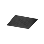 Hotbath Ace Douche de tête - encastrée - carrée - 38x38cm - PVD - noir poli SW1117694