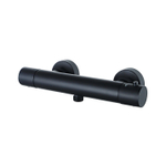 Fortifura Calvi Thermostatische Douchekraan - opbouw - mat zwart SW377839