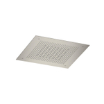 Hotbath Ace Douche de tête - encastrée - carrée - 38x38cm - nickel brossé (inox) SW1117684
