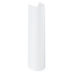 GROHE Bau Cache-siphon colonne pour lavabo avec fixation blanc SW197116