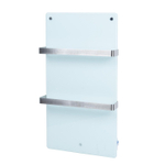 Eurom Sani 400 Comfort Panneau infrarouge salle de bains 83.5x48.1cm Wifi 400watt Verre Blanc SW481878