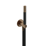 Hotbath Cobber M440 douchette à main barre avec support mural et sortie et flexible de douche 150cm laiton vieilli patiné SW74188