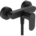 Hansgrohe Rebris s Eengreeps douchemengkraan - opbouw - met 2 flow rates - mat zwart SW803084