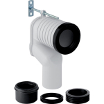 Geberit Monolith kit de raccordement v cuvette au sol avec évacuation au sol vers WC suspendu 0730316