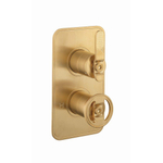 Crosswater Union Robinet de Douche - 2 manettes - (doit être combiné avec WLBP1000R+ ou WLBP1500R+) Crosswater Union poignée en laiton SW968252