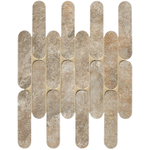 Fap Ceramiche Nobu carrelage mural et de sol - 80x80cm - rectifié - aspect pierre naturelle - Cocoa mat (marron) SW1119928