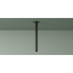 Hotbath Ace Bras de douche plafond - 30cm - rond - Noir mat PVD SW1117714