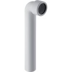 Geberit aansluitbocht - 90 graden - D - 40mm - kunststof - alpien wit SW30024