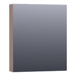 Saniclass Plain Spiegelkast - 60x70x15cm - 1 linksdraaiende spiegeldeur - MFC - legno viola SW393120