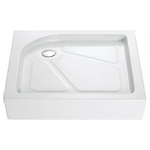 Saniclass Casus Receveur de douche 80x80x15cm carré blanc SW653934