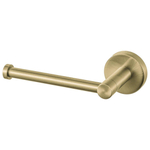 Haceka Kosmos Toiletrolhouder - zonder klep - L-vorm - geborsteld goud SW728306