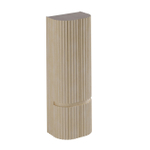 Thebalux Epoque Hoge Kast - 60x40x165cm - 2x ronde deur links - 2x ronde deur rechts - opliggend - Fineer Blanc SW1239579