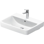 Duravit No.1 - No.1 - wastafel - 600mm - met overloop - 1 kraangat - hoogglans wit SW723752
