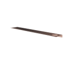 Hotbath &MORE Tablette - 80cm - rails de fixation inclus - 1 découpe - pour distributeur de savon ou gobelet - Cuivre brossé PVD SW1245960