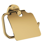 Grohe Essentials Closetrolhouder met klep - cool sunrise (goud) SW99020