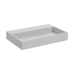 Clou Mini Wash Me fontein 48x32cm zonder plug Aluite Wit mat SW9380